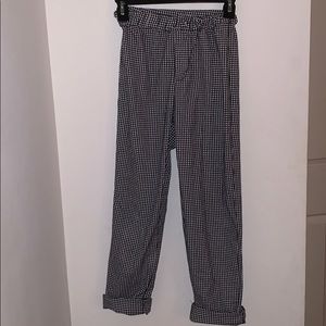 Brandy Melville checkered pants